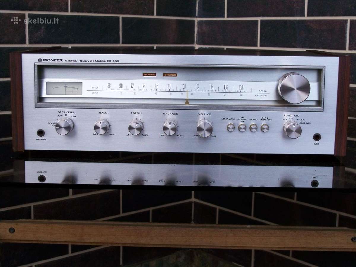 Pioneersa. Sx 980, 780, 550. Sa 9500. - nuotraukos Nr. 26