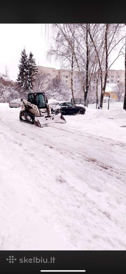 Galingo bobcat ir eskovatoriaus su operatoriu nuom - nuotraukos Nr. 5