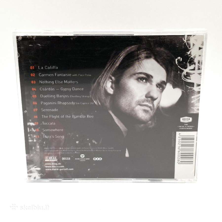 David Garrett - Virtuoso (CD, Albumas) - nuotraukos Nr. 2