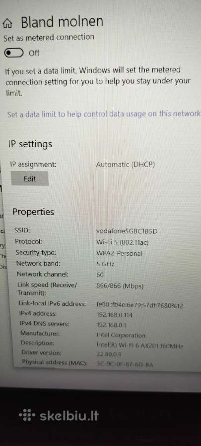Gigabitinis Vodafone Thg3000 maršrutizatorius - nuotraukos Nr. 20