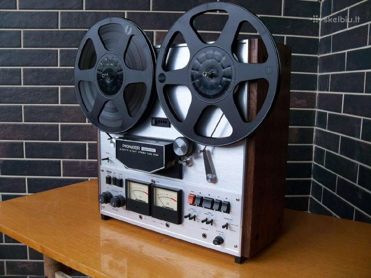 Pioneer Rt-909, 707, 701, 1011l. Akai GX 620, 625. - nuotraukos Nr. 24
