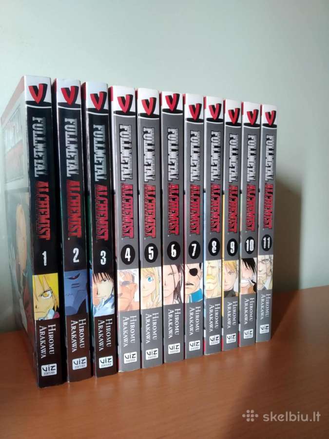 Fullmetal alchemist manga 1-11
