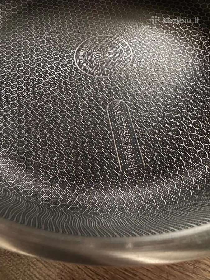 Masterpan plieno keptuvė su bičių korio danga,28cm - nuotraukos Nr. 4