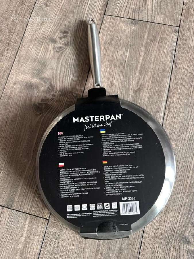 Masterpan plieno keptuvė su bičių korio danga,28cm - nuotraukos Nr. 5