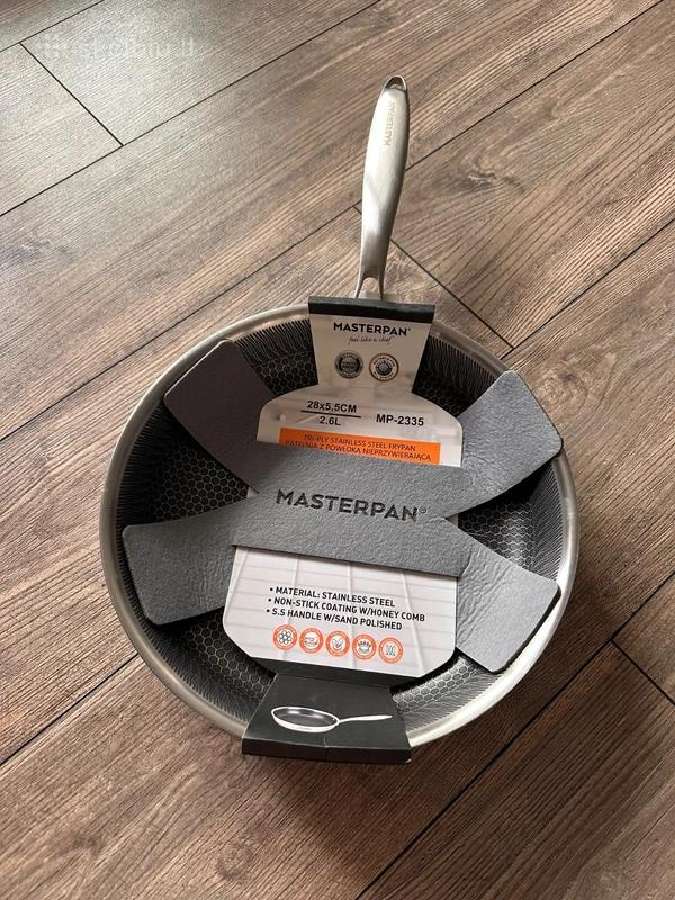 Masterpan plieno keptuvė su bičių korio danga,28cm
