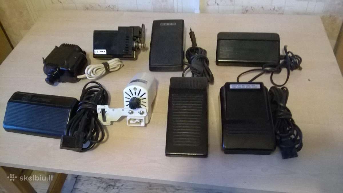 Siuvimo masinos pedalai