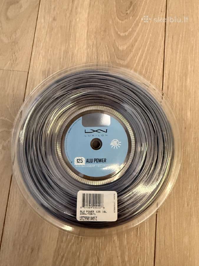 Luxilon alu power big banger 220m teniso stygos