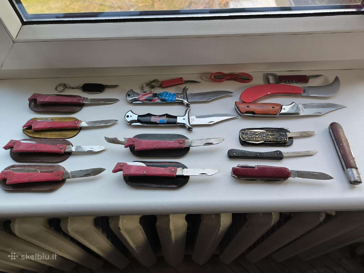 Peiliai žvejybai, medžioklei, gamtoje, grybavimui