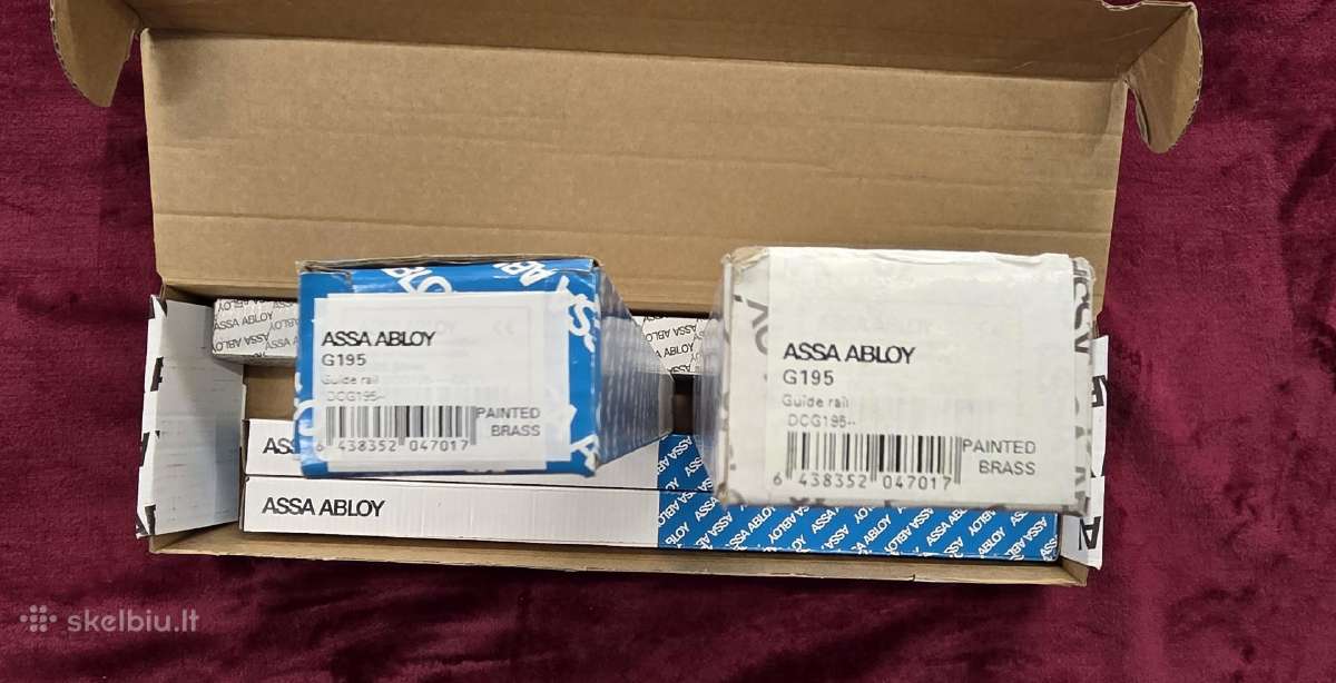 Assa / Abloy durų pritraukėjai su bėgeliais - nuotraukos Nr. 8