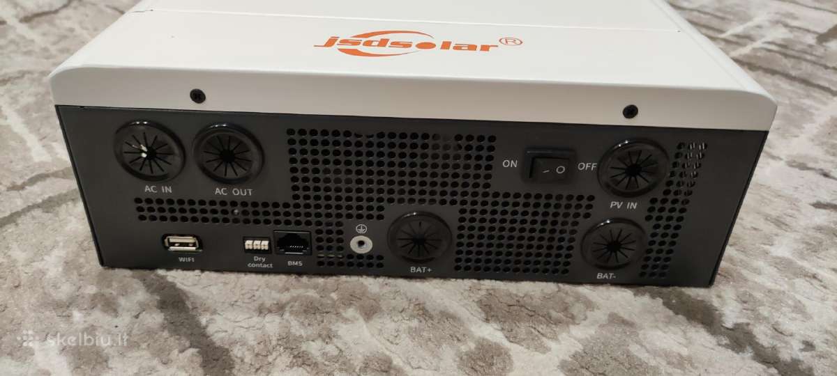 Saules hibridinis inverteris Jsd'solar 4kw 24 volt - nuotraukos Nr. 7
