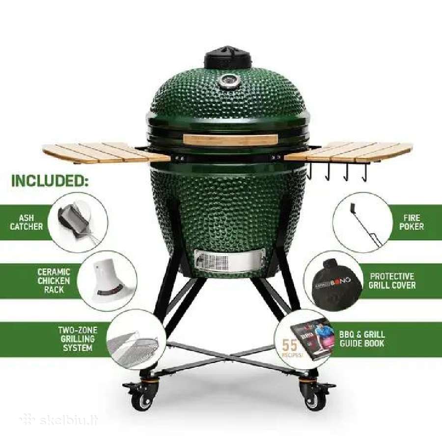 Kamado bono grande 59cm kepsninė nauja - nuotraukos Nr. 11