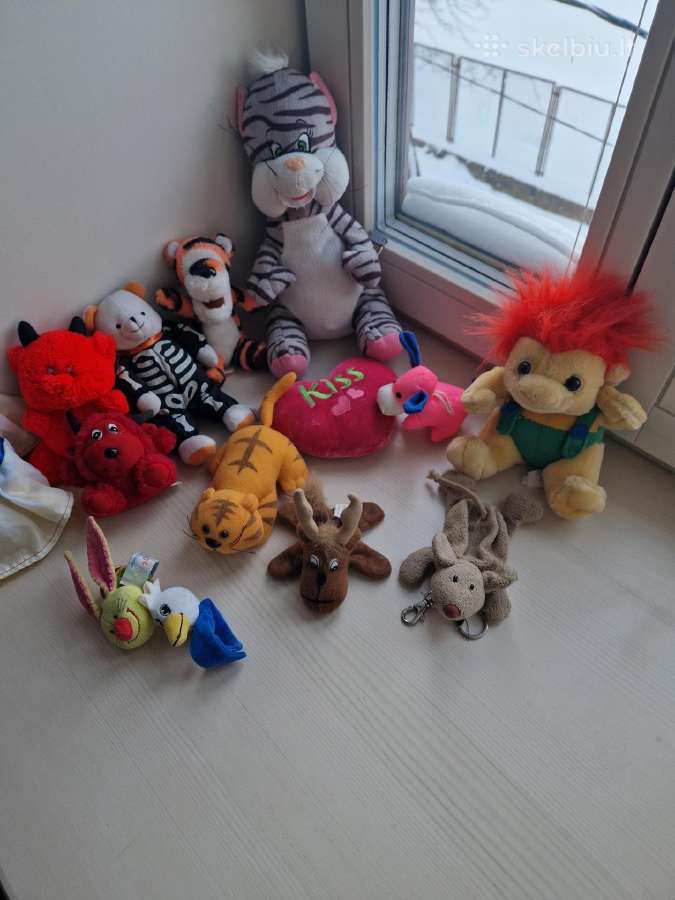 Minkšti žaisliukai po 1€ - nuotraukos Nr. 3