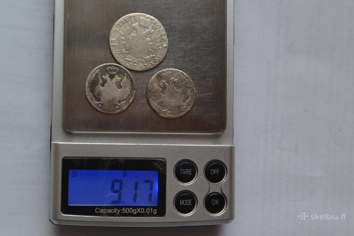 15 kap 1 zlot.,1 zlotas 1818 m. - nuotraukos Nr. 2