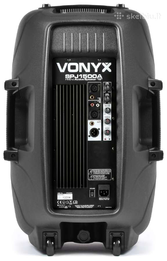 Vonyx Spj-1500a aktyvi kolonėlė 15" 800w - nuotraukos Nr. 6