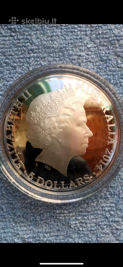 Moneta Australija 2014m. 5 dollars, sidabras - nuotraukos Nr. 2
