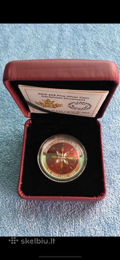 Moneta Canada 2015m. 25 dollars, sidabras - nuotraukos Nr. 3