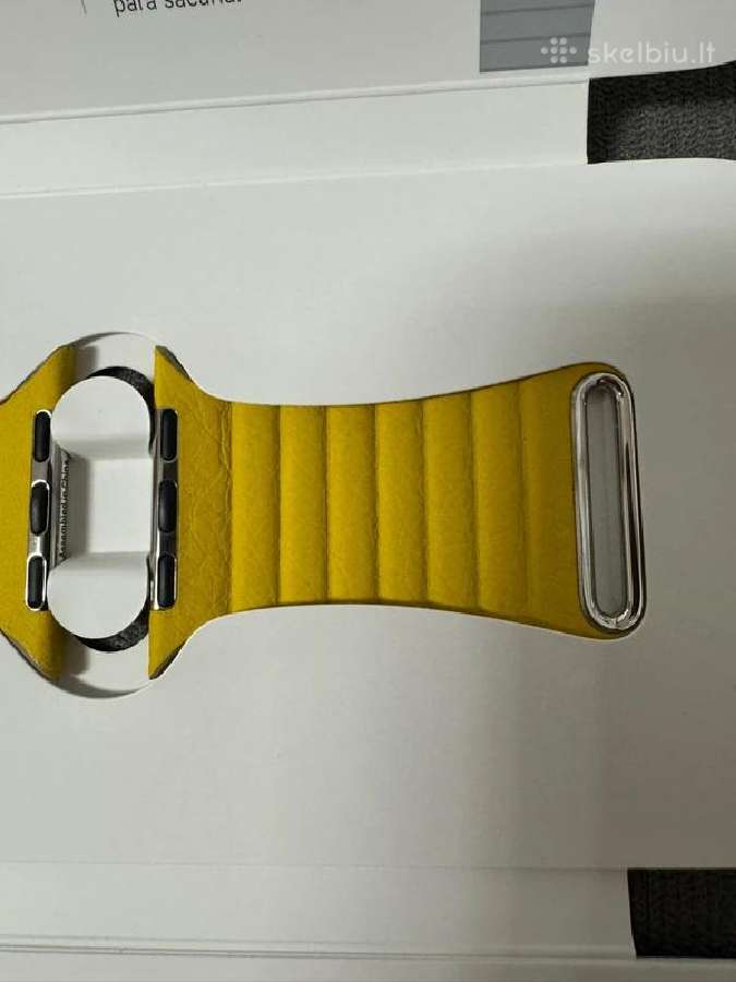 Yellow Apple Leather Loop band / apyrankė - nuotraukos Nr. 3