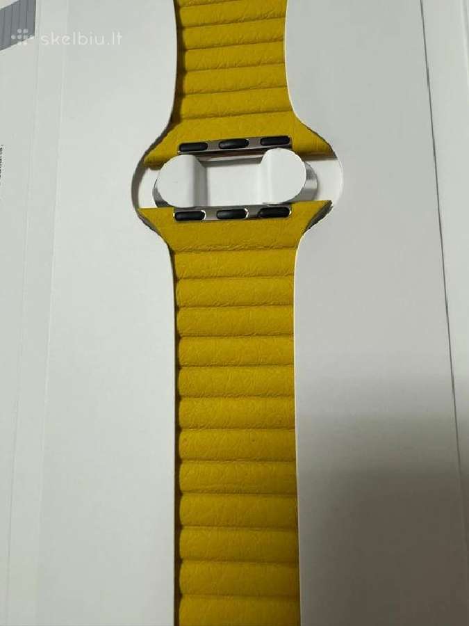Yellow Apple Leather Loop band / apyrankė - nuotraukos Nr. 4