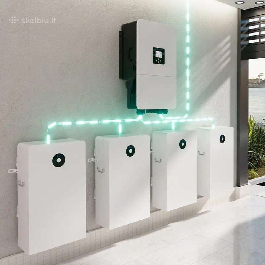 Deye energijos kaupiklis Se-f16-c ir netik