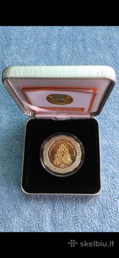 Moneta Kazakhstan 2010m. 500 tenge, sidabras - nuotraukos Nr. 3