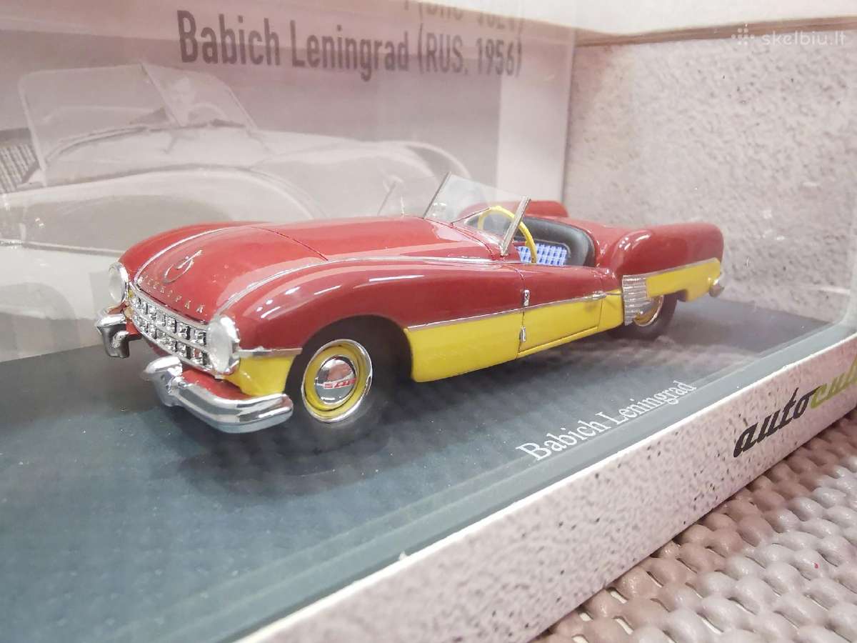 1:43 Rusiškų Automobilių Modeliai - nuotraukos Nr. 3