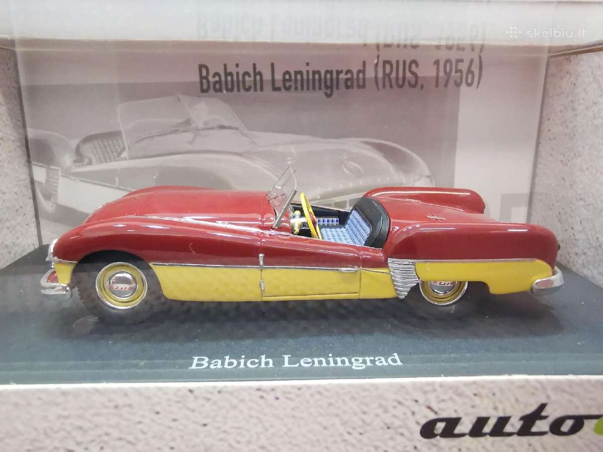 1:43 Rusiškų Automobilių Modeliai - nuotraukos Nr. 4