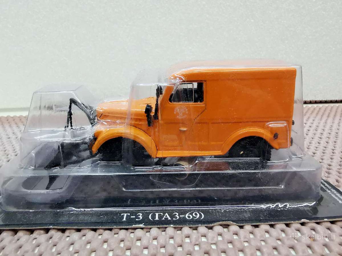 1:43 Rusiškų Automobilių Modeliai - nuotraukos Nr. 14