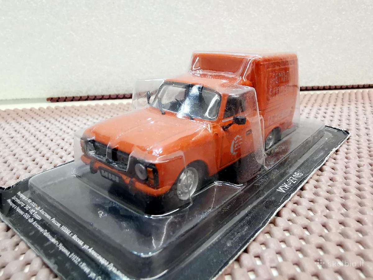 1:43 Rusiškų Automobilių Modeliai - nuotraukos Nr. 23