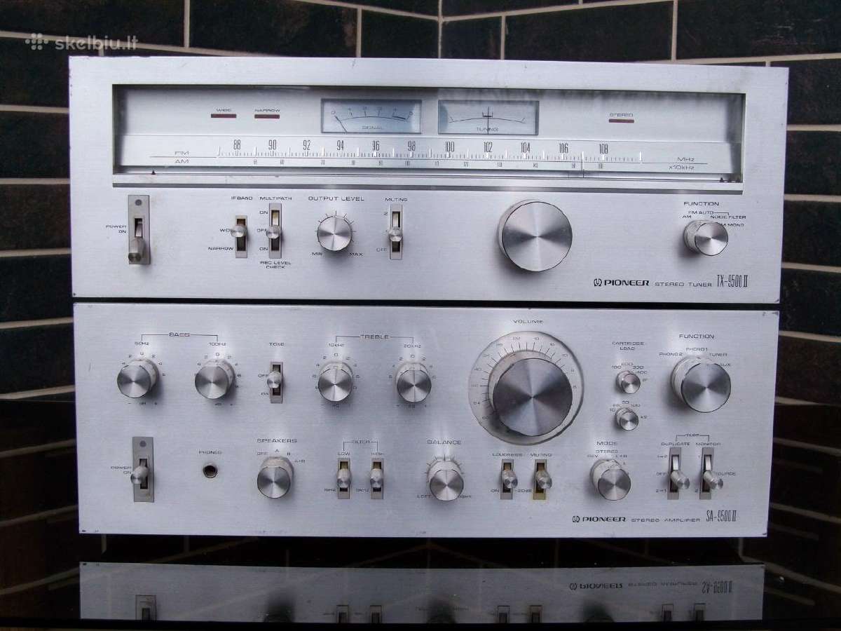 Pioneersa. Sx 980, 780, 550. Sa 9500. - nuotraukos Nr. 14