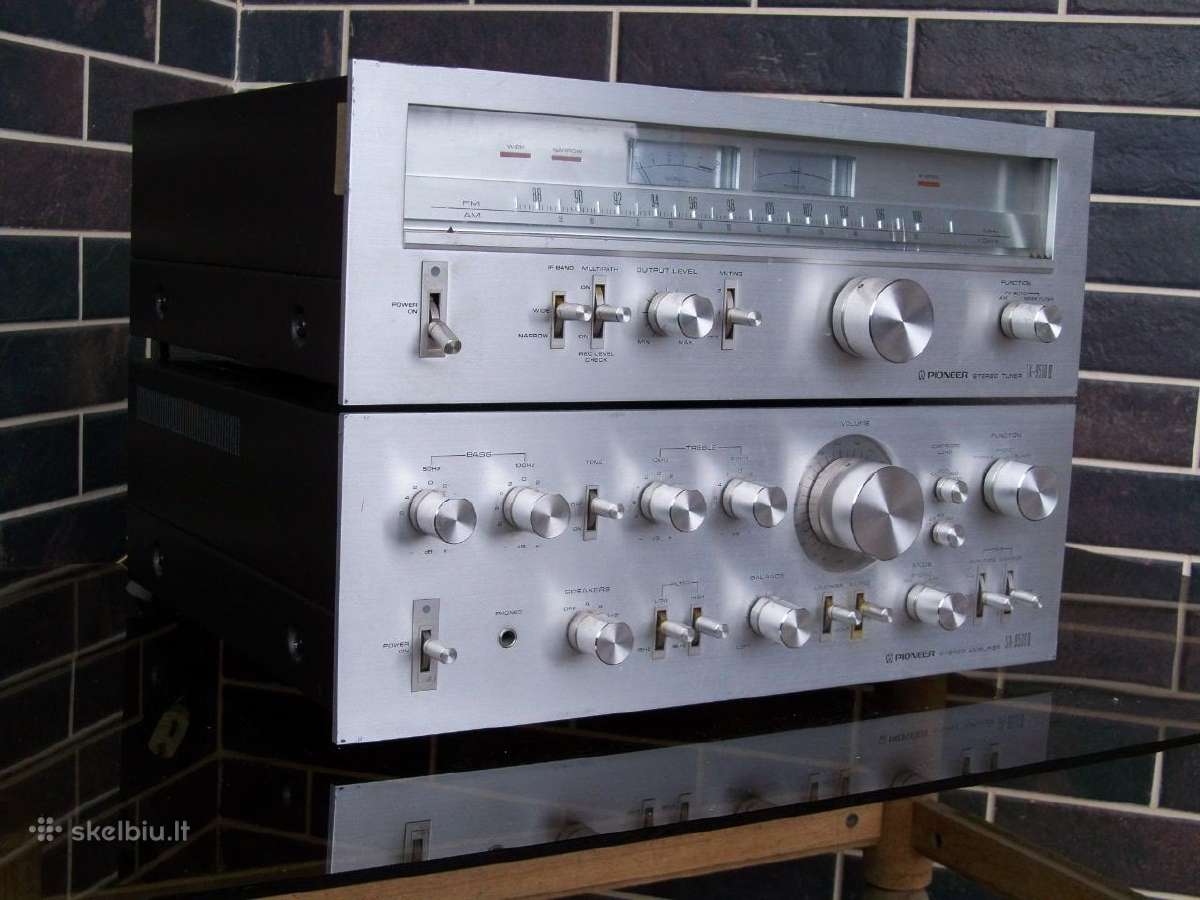 Pioneersa. Sx 980, 780, 550. Sa 9500. - nuotraukos Nr. 15