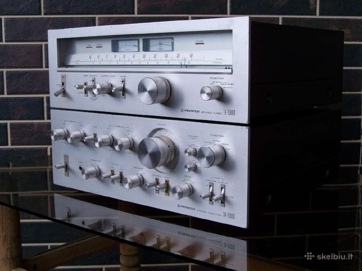 Pioneersa. Sx 980, 780, 550. Sa 9500. - nuotraukos Nr. 16