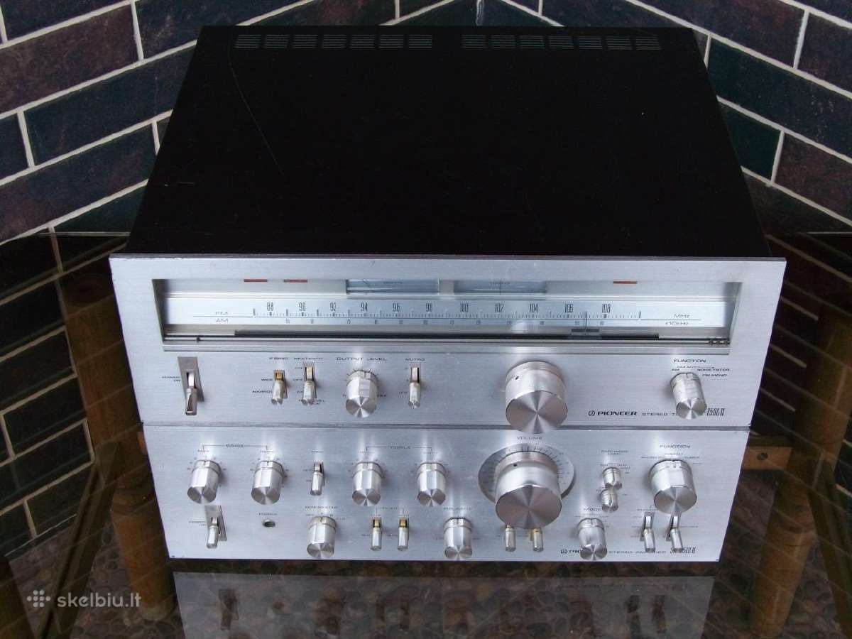 Pioneersa. Sx 980, 780, 550. Sa 9500. - nuotraukos Nr. 17