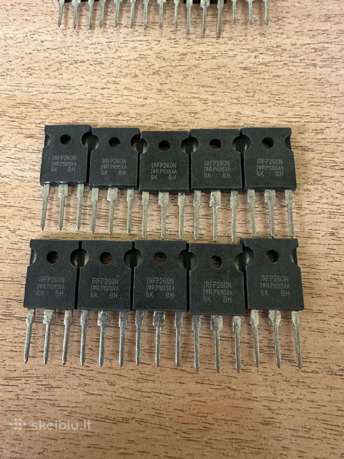 Mosfet Tranzistoriai Irfp260n - nuotraukos Nr. 3