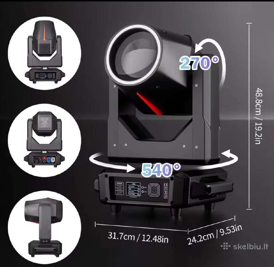 Beam 280 + keisas yra 5 komplektai - nuotraukos Nr. 4
