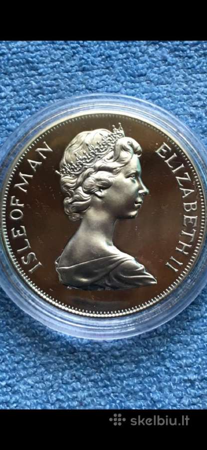 Moneta I.o.m. 1978m. 1 krona, sidabras - nuotraukos Nr. 2