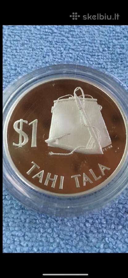 Moneta Tokelau 1979m. 1 dollar, sidabras