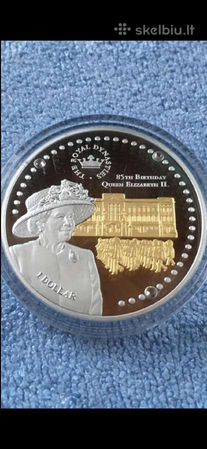 Moneta Solomon islands 2011m. 1 dollar, sidabras