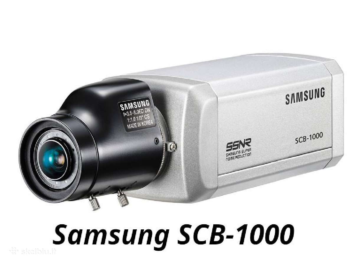 Analoginė vaizdo kamera Samsung Scb-1000ph