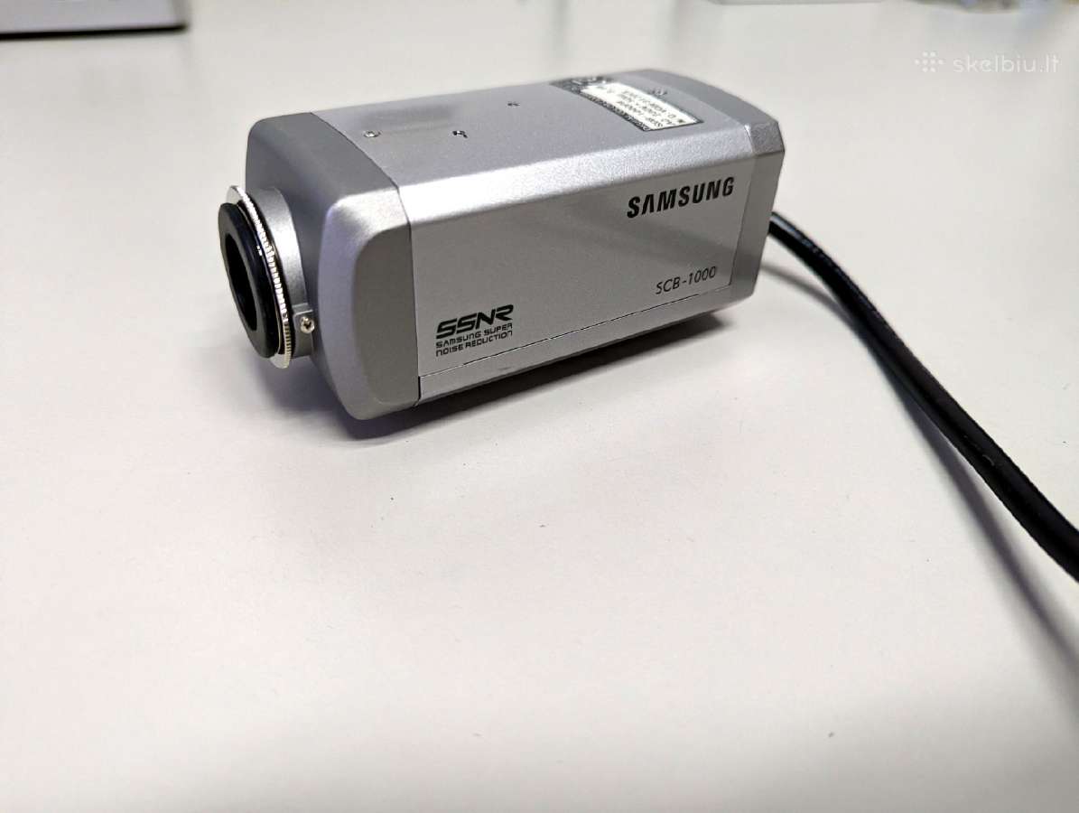 Analoginė vaizdo kamera Samsung Scb-1000ph - nuotraukos Nr. 3
