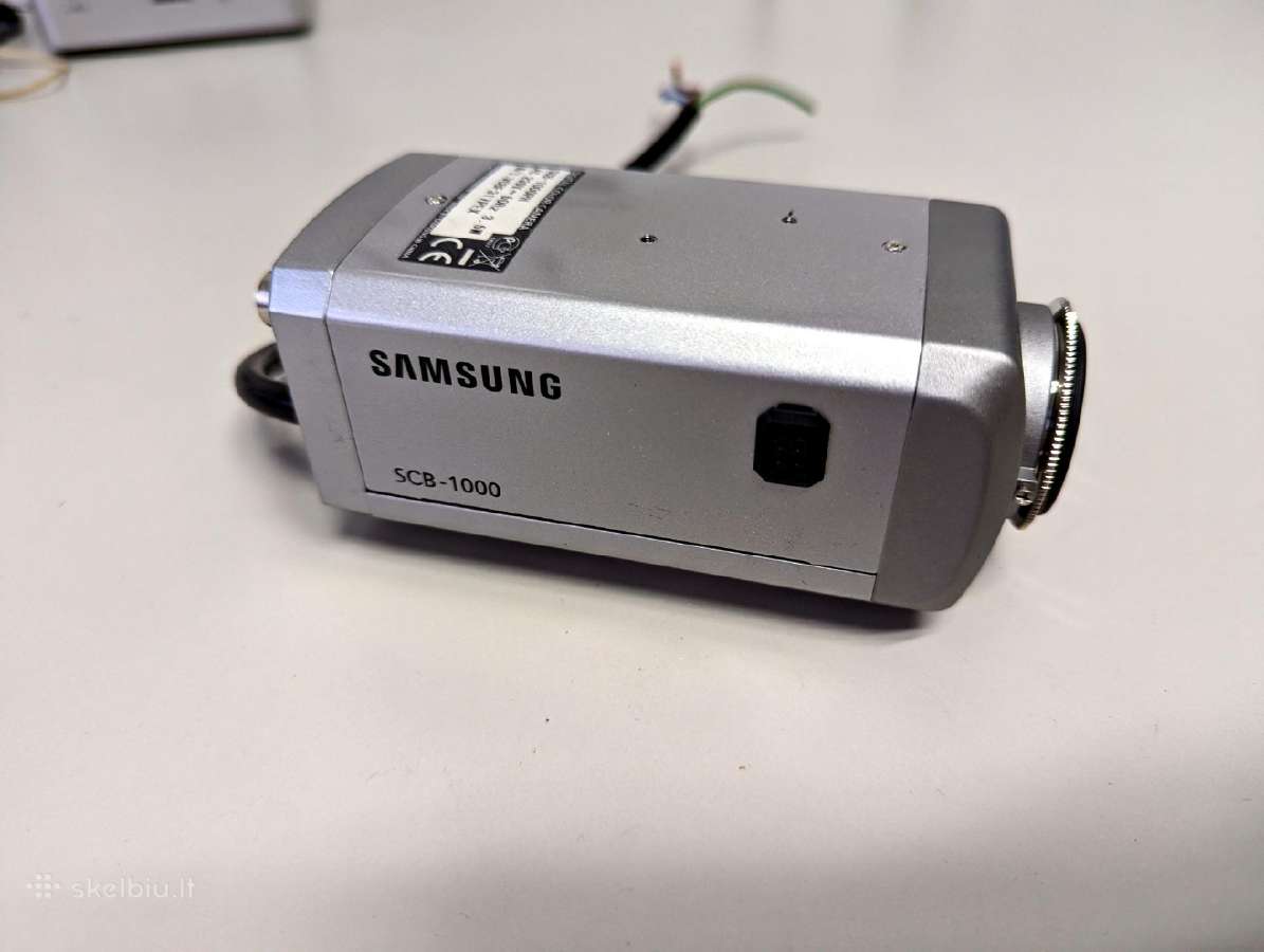Analoginė vaizdo kamera Samsung Scb-1000ph - nuotraukos Nr. 4