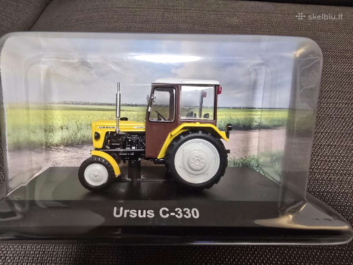 1:43 traktoriaus modeliukas Ursus C-330