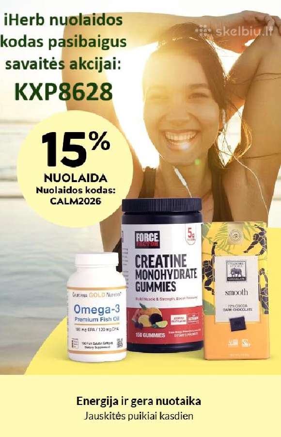 Iherb 5-15% nuolaidos kodas Kxp8628 - nuotraukos Nr. 16