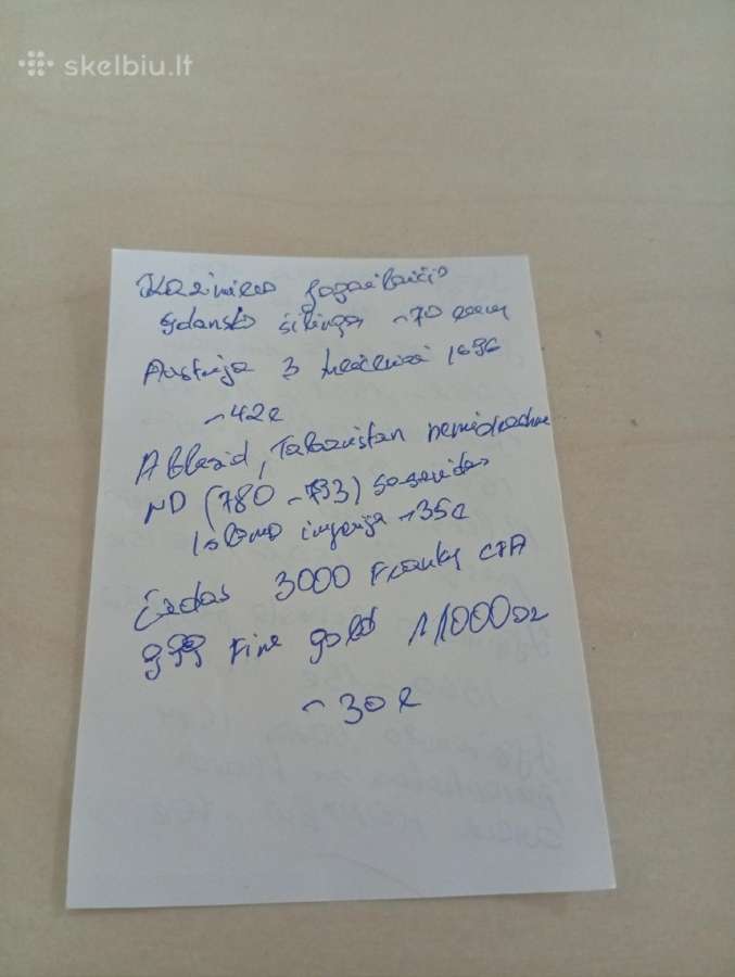 Monetų pardavimas - nuotraukos Nr. 3