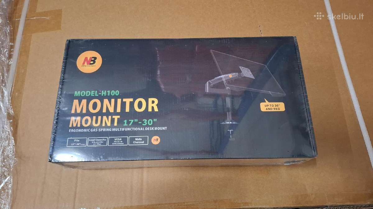 Monitoriaus laikiklis Nb H100 17''-30' - Pigiau - nuotraukos Nr. 2
