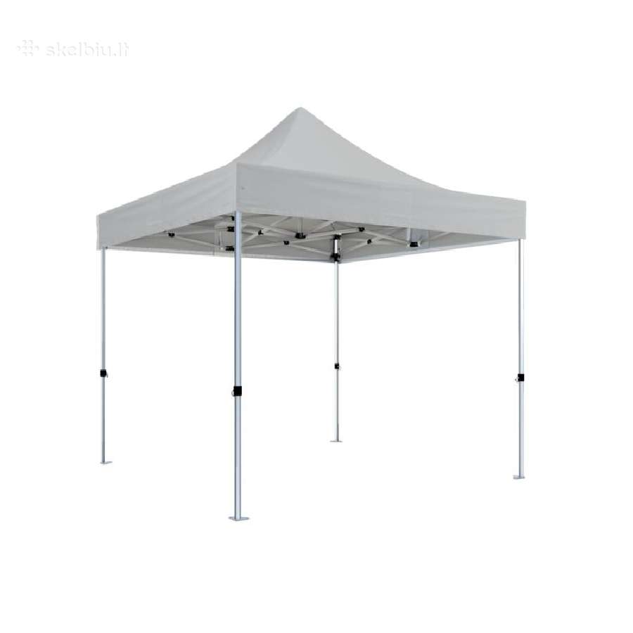 Prekybines palapines aliuminio Hex40