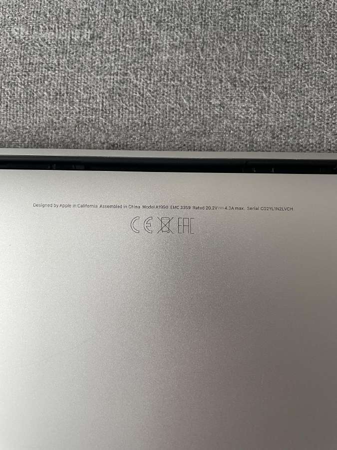 Apple MacBook Pro 16 - nuotraukos Nr. 8