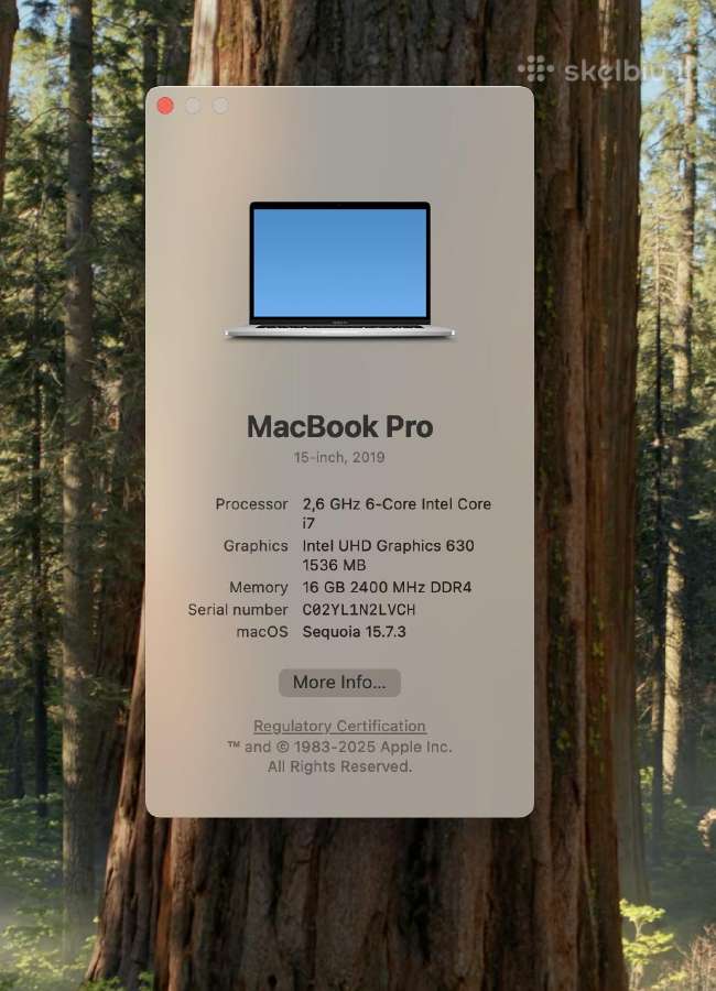 Apple MacBook Pro 16 - nuotraukos Nr. 4