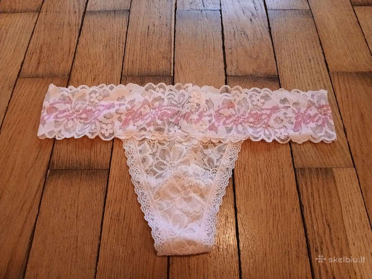 Victorias Secret nėriniuoti stringai (M)