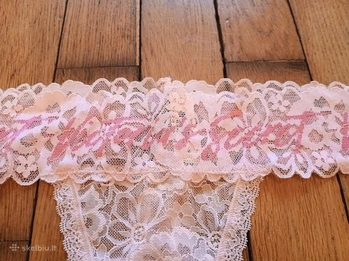 Victorias Secret nėriniuoti stringai (M) - nuotraukos Nr. 3
