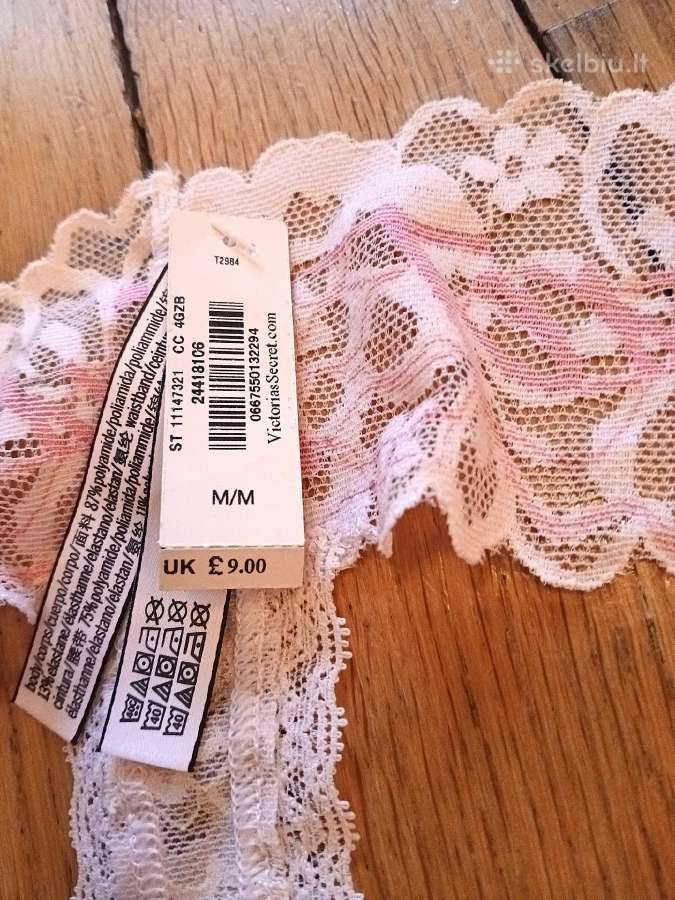 Victorias Secret nėriniuoti stringai (M) - nuotraukos Nr. 6